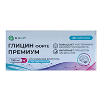 ГЛИЦИН ФОРТЕ таб 300мг 80 шт.