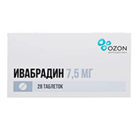 ИВАБРАДИН таб п/об 7.5мг 28 шт.