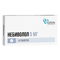 НЕБИВОЛОЛ таб 5мг n14