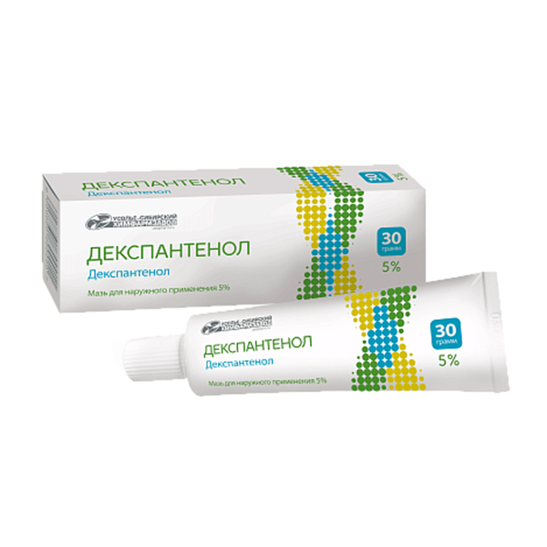 ДЕКСПАНТЕНОЛ мазь (туба) 5% 30г