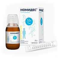 НОМИДЕС пор. д/сусп. (фл.) 12мг/мл - 15г 1 шт.