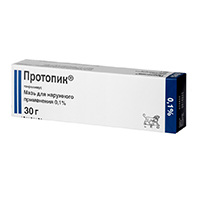 ПРОТОПИК мазь (туба) 0.1% 30г