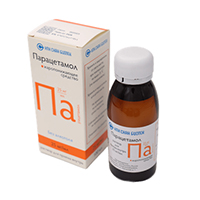 Парацетамол фл.(р-р д/приема внутрь) 25мг/мл 100мл №1