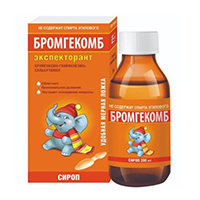 БРОМГЕКОМБ экспекторант сироп 200мл n1