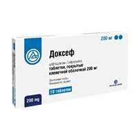 ДОКСЕФ таб п/об 200мг 10 шт.