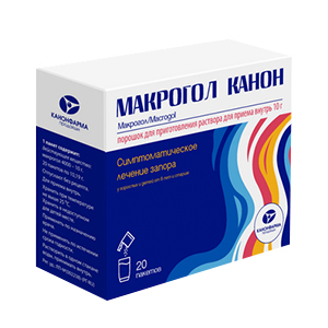 МАКРОГОЛ пор. д/р-ра орал. (пак.) 10г n20