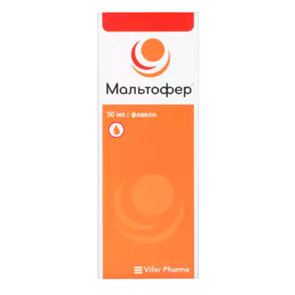 Мальтофер фл.-кап.(капли д/приема внутрь) 50мг/мл 30мл №1 Мальтофер фл.-кап.(капли д/приема внутрь) 50мг/мл 30мл №1