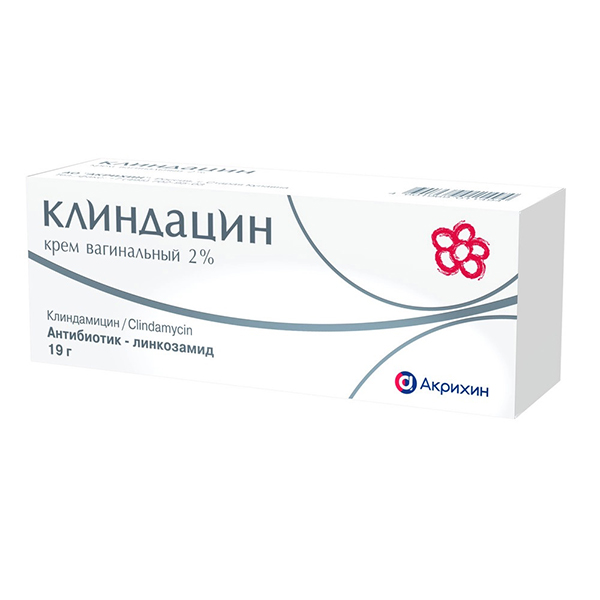 КЛИНДАЦИН крем ваг. 2% 19г