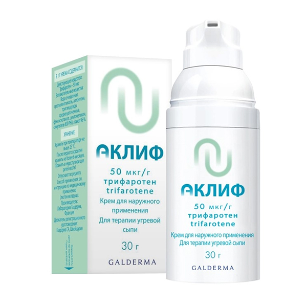 АКЛИФ крем (фл.) 50мкг/г 30г
