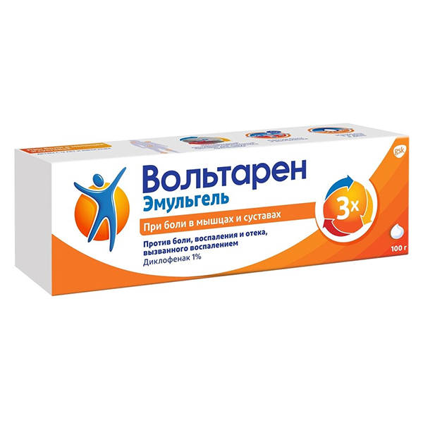 ВОЛЬТАРЕН эмульгель (туба) 1% - 100г n1