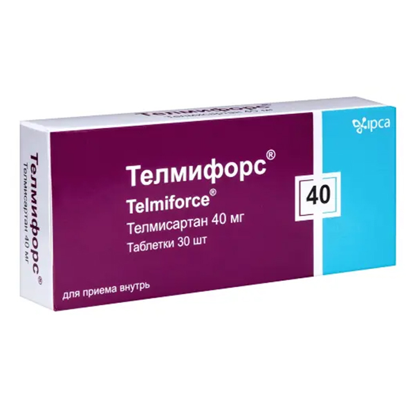 ТЕЛМИФОРС таб 40мг 30 шт.