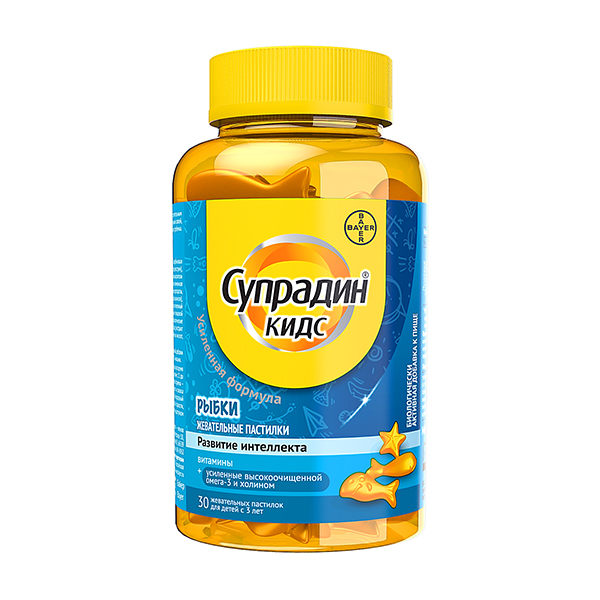 СУПРАДИН КИДС РЫБКИ