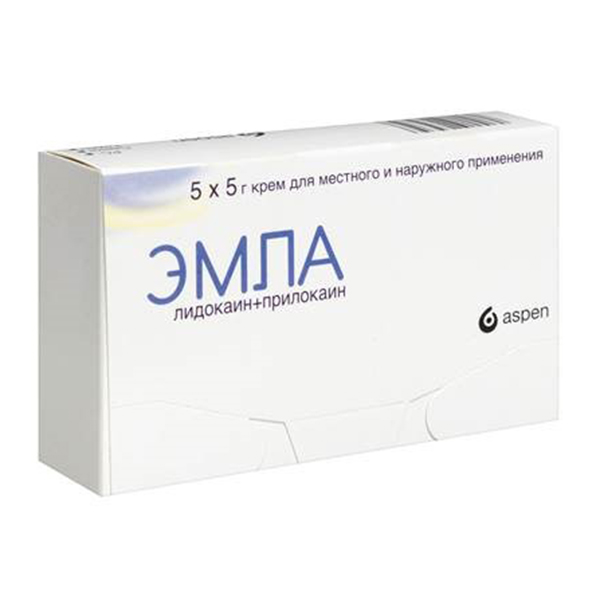 ЭМЛА крем (туба) 5г 1 шт.