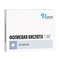 ФОЛИЕВАЯ КИСЛОТА 9 МЕСЯЦЕВ