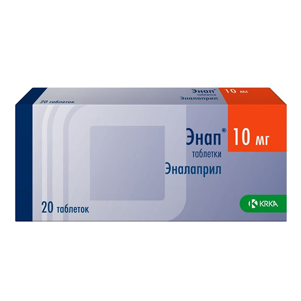 ЭНАП Н таб 10мг/25мг 20 шт.