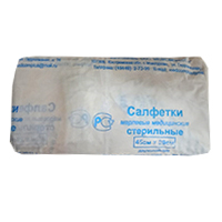 САЛФЕТКИ стерильные 45х29 5 шт. Лайф