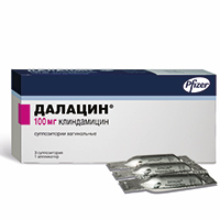 ДАЛАЦИН супп. ваг. 100мг 3 шт.