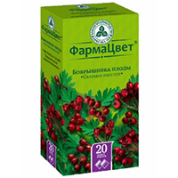 БОЯРЫШНИКА ПЛОДЫ (ф/пак.) 3г 20 шт.