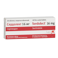 СЕРДОЛЕКТ таб п/об 16мг 28 шт.