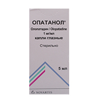 ОПАТАНОЛ капли гл. (фл.) 0.1% - 5мл 1 шт.