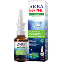 АКВА МАРИС ПЛЮС спрей назал. (фл.) 30мл 1 шт.