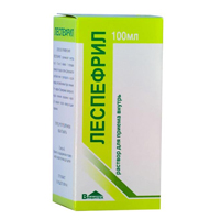 ЛЕСПЕФРИЛ р-р д/приема внутрь (фл.) 50мл