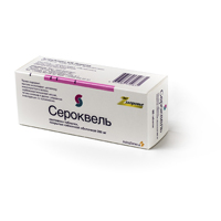 СЕРОКВЕЛЬ таб п/об 200мг n60