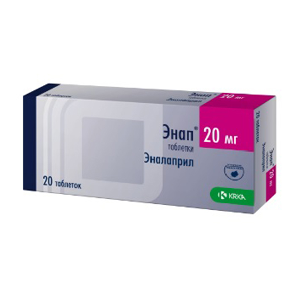 ЭНАП таб 20мг n20