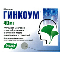 ГИНКОУМ капс. 40мг n60