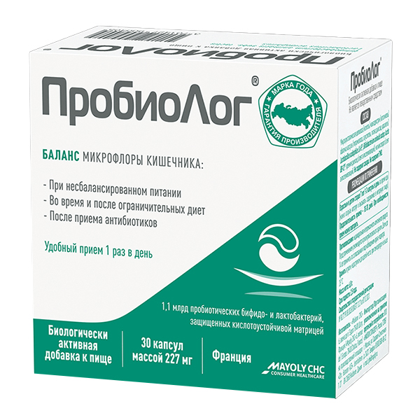 ПРОБИОЛОГ СРК (БАД) капс. n15