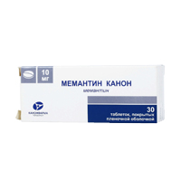 МЕМАНТИН таб п/об 10мг 30 шт.