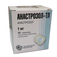 АНАСТРОЗОЛ таб п/об 1мг 30 шт.