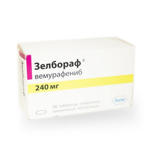 Зелбораф таб. п/пл. об 240мг №56