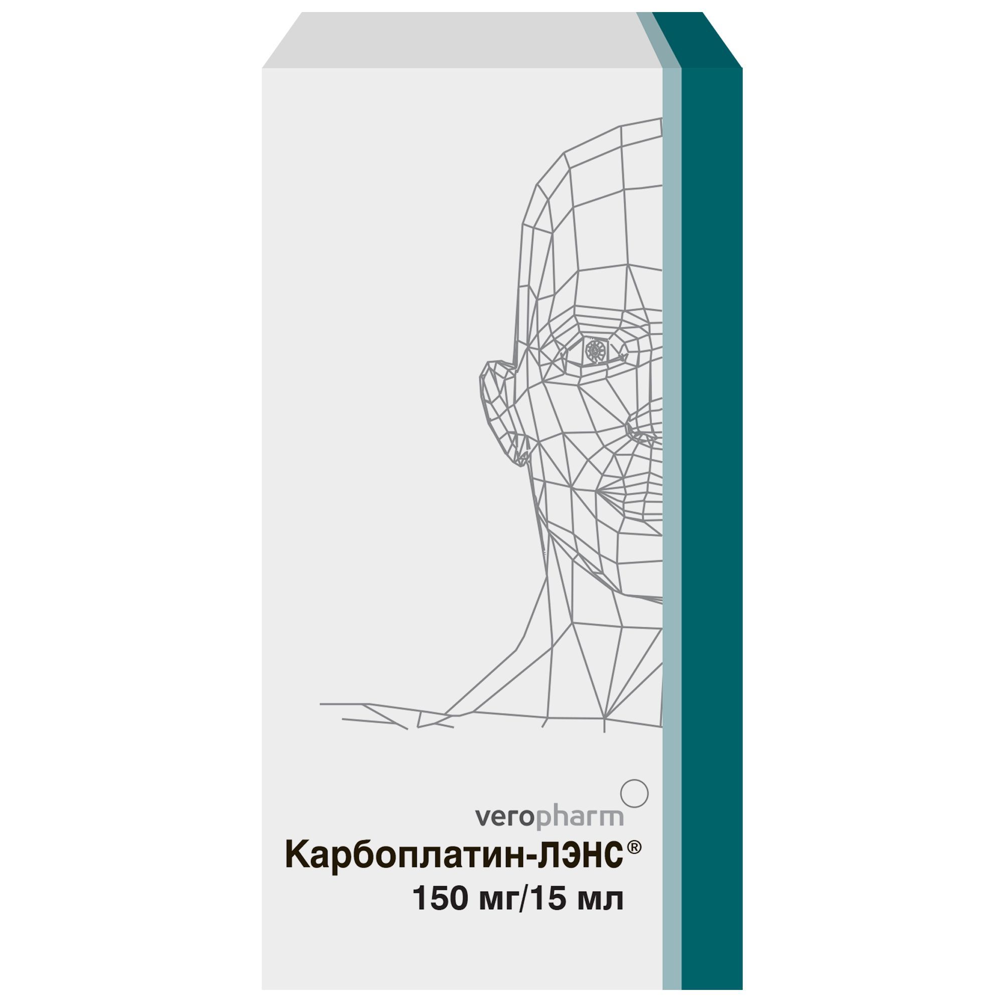 Карбоплатин-ЛЭНС фл.(р-р д/ин.) 150мг/15мл