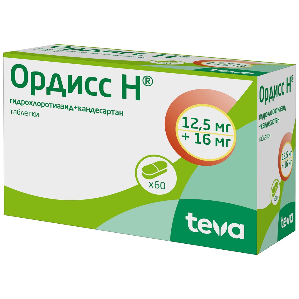 ОРДИСС таб 16мг 60 шт.