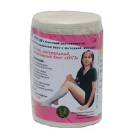 Бинт УНГА-ВР эласт. с застеж. Велкро 8смх1,5м (арт. С-305)